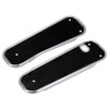 Set of Running Boards Right and Left Rubber Black for