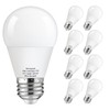 MorningLight 8 Pack A15 LED Bulb Dimmable, Upgraded 8.5W LED