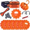 Markstor Led Road Flares 8 Pack LED Flares Emergency Kit,