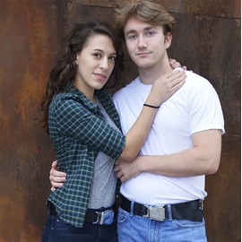 FlyBuckle Airplane Fashion Belt #1 Favorite Unique Seat Belt Buckle Design - Coal Black. Medium Size.