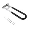 Lidhujnk 23.6 inch Foldable Handrail Grab Bars, Wall Mounted Toilet