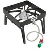 Bayou Classic Outdoor Patio Stove - Portable, 5-psi Regulator, Hose