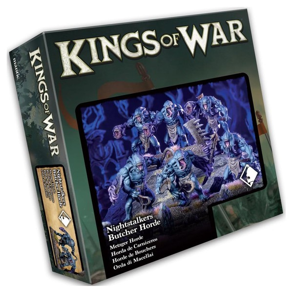 Mantic Entertainment. Kings of War Nightstalker Butcher/Ravager Horde