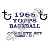 1966 Topps Baseball Complete Set Checklist and Box Decals