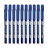 Fineliner Pens, BLUE, Pack of 10, Extra Fine Point (0.3mm),