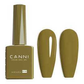 CANNI Esmalte De Uñas De Gel Verde Oliva, 1 Pieza, Lima Pastel, Salvia, Verde Claro, Esmalte De Uñas Bringt, Color Verde Menta, Gel De Alto Brillo,...