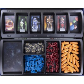 Feldherr foam set compatible with Catan: Starfarers - board game box