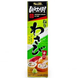 S&B SB Prepared Wasabi Paste Japanese S&B     Seasoning Dip Horseradish