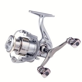 AIMALL Double Rocker Fishing Reel - Remote Micro Fishing Wheel with Full Metal Body, Aluminum Frame, and Versatile Performance for Freshwater and Saltwater Fishing