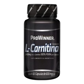 Suplemento L- Carnitina (240 Mg) (60 Caps) - Prowinner Sin Sabor