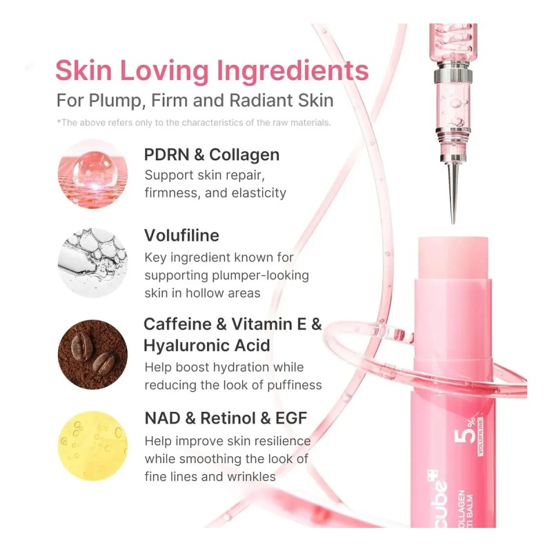 2pcs Medicube Pdrn Pink Collagen Multi Balm Stick Hidratante
