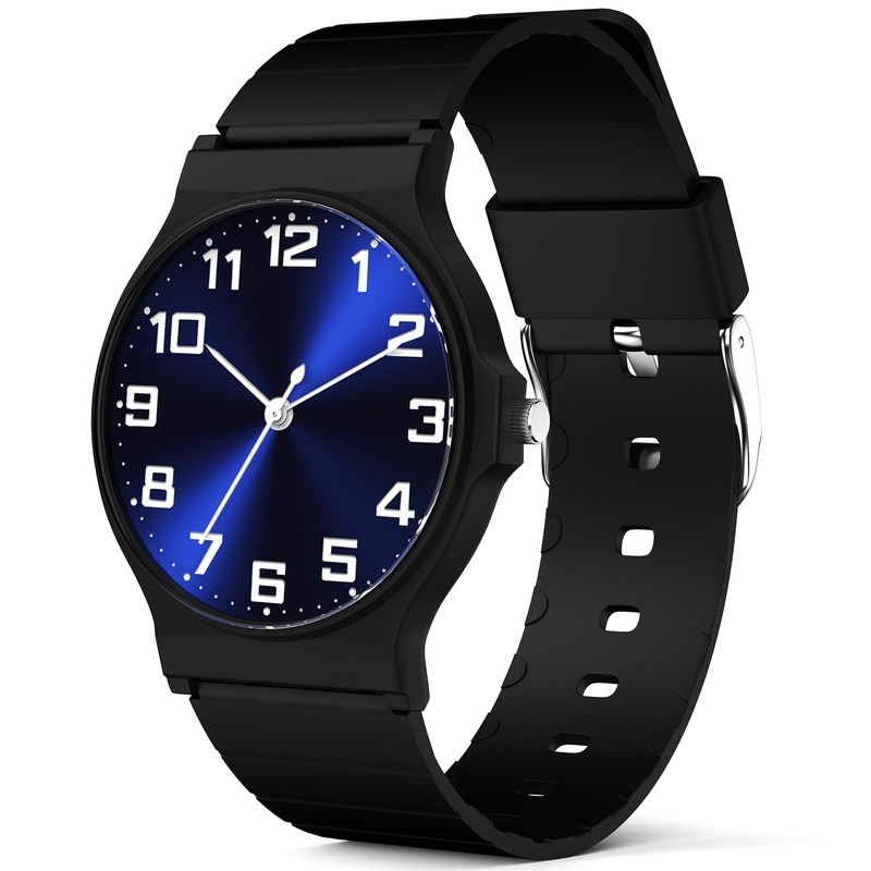 SOCICO Kids Analog Watch Boys, 30M Waterproof Sports Watch for