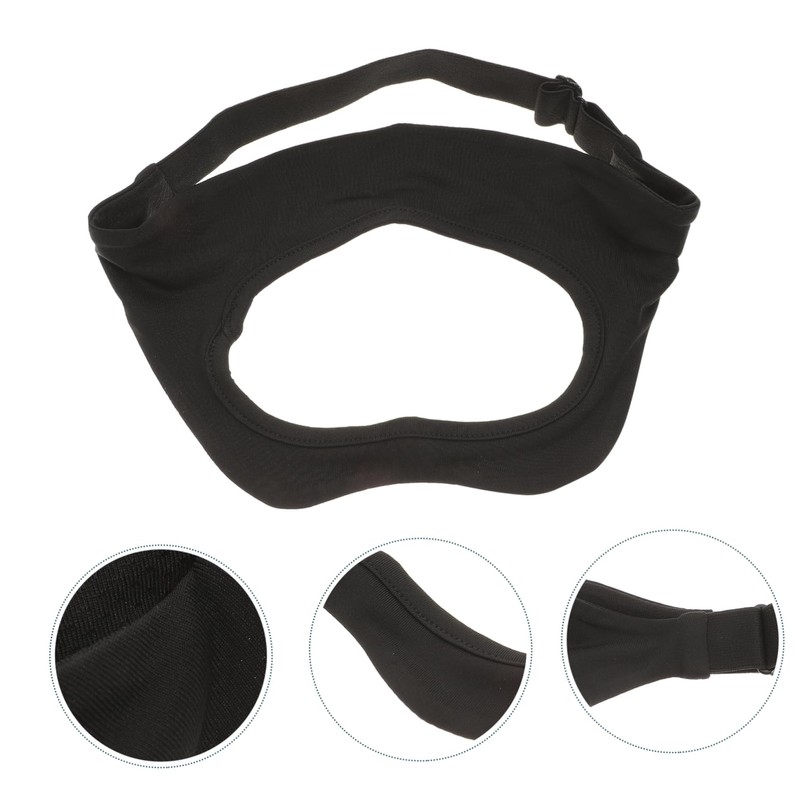 SHINEOFI Adjustable Sweat-Absorbent VR Eye Mask Cover for Gaming Breathable