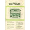 Underwood De Luxe Quiet Tab Typewriter Instruction Manual Antique Vtg