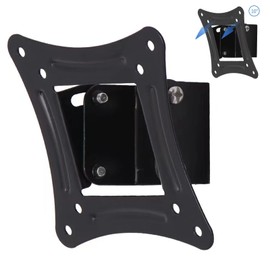 Tilting TV Wall Mount Monitor Wall Mount Camper 14-24 Inch LED LCD Small Monitor Bracket with Screw