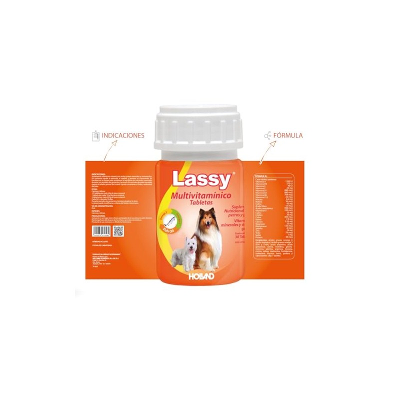 HOLLAND Lassy Multivitamínico 30 Tabs