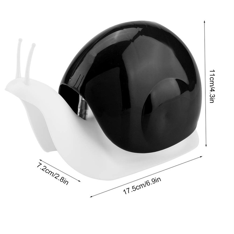 Soap Liquid Dispenser Snail Shape Press Style Worktop Lotion Dispenser