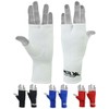 MRX Muay Thai Boxing Inner Gloves Protective Hand Wrap (White,