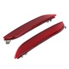 2 Pcs Rear Bumper Reflector Left Right TO1185110 Red Tail