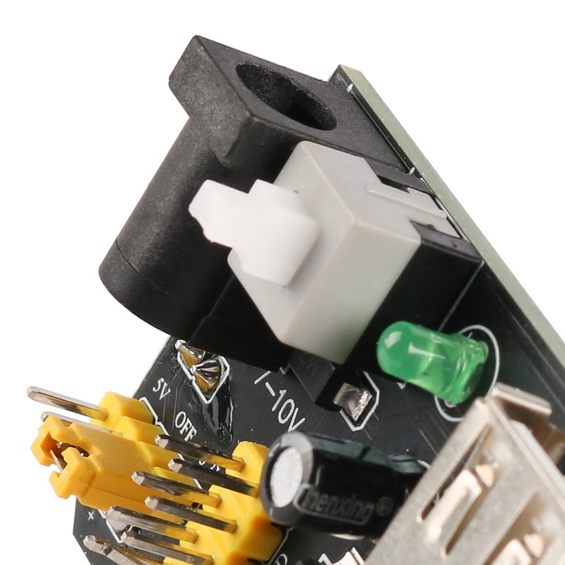 FONGKNOX Electronics Component Kit Breadboard 830 Contact Breadboard Jumper Wire