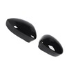 2 Pcs Door Side Rearview Mirror Cover Cap Left Right