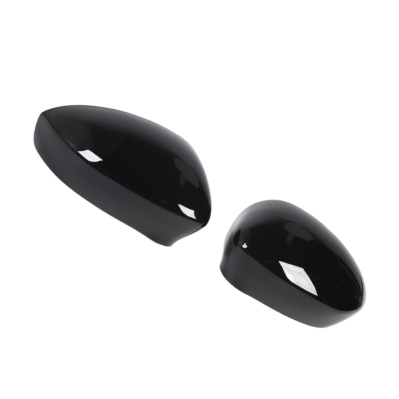 2 Pcs Door Side Rearview Mirror Cover Cap Left Right