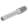 5Pcs Rotary File Bit 2 Pattern Woodworking Grinding Head Drill