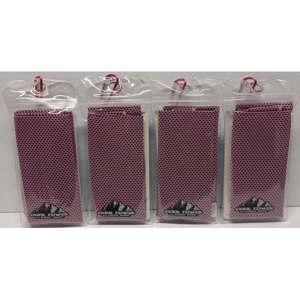 Cool Rag Lot of 4 Cool Towel By Cool Rag