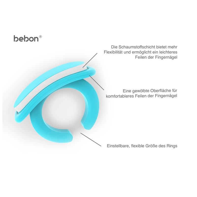 bebon Nail Care for Babies, Practical Baby Care Set for