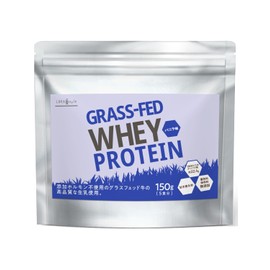 LOHAStyle Grassfed Whey Protein, Vanilla Flavor, 5.3 oz (150 g), No Artificial Sweeteners, Stevia WPC Trial, No Additives