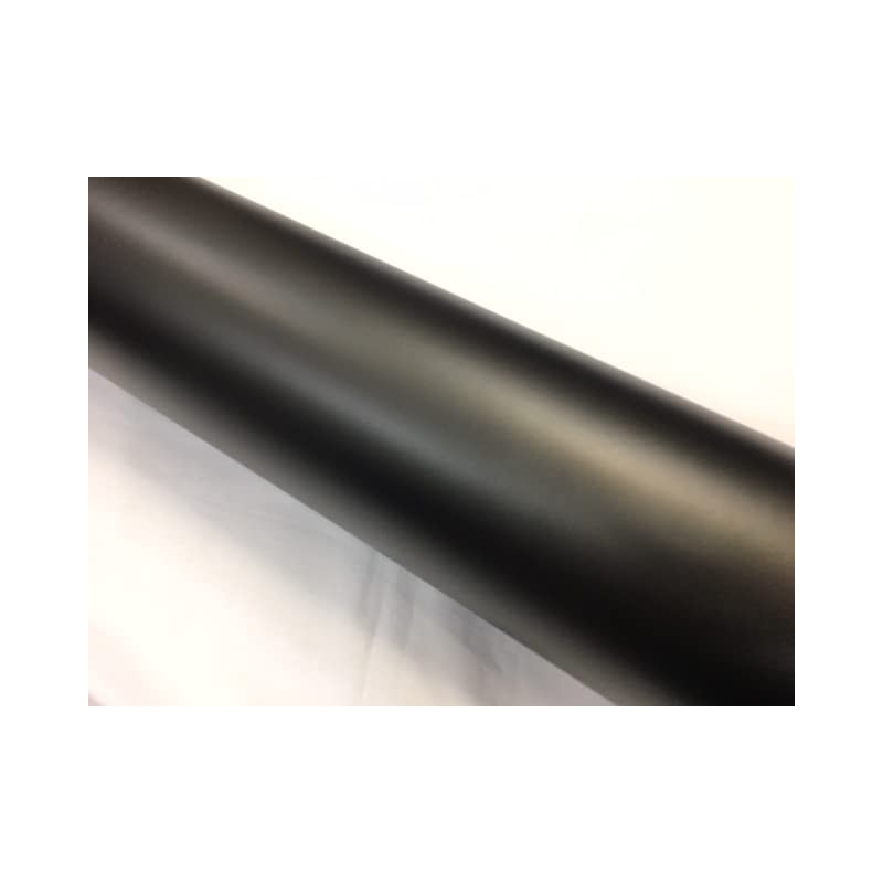 カーラッピングシート152ｃｍ×30ｃｍ、艶消しメッキ ブラック マットクロームメッキ アイス系