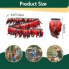 6.5FT Feathers for Chick Brooder Heating Plate, Cuttable Feather are
