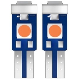 Led Bulb Dash Lights Super Purple Bright, T5 74 37 LED Bulb with Twist Lock Socket PC74 PC37, for Car Dashboard Bulb Air Conditioning Light Clock Light Instrument Led Bulb 40pcs