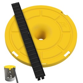 RinneTraps | Hole in One Bucket lid Mouse Trap | Multi-Catch | Fits Any 5 Gallon Bucket | (1)