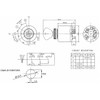 Starter panel 4 positions with preheating for Ama tractors