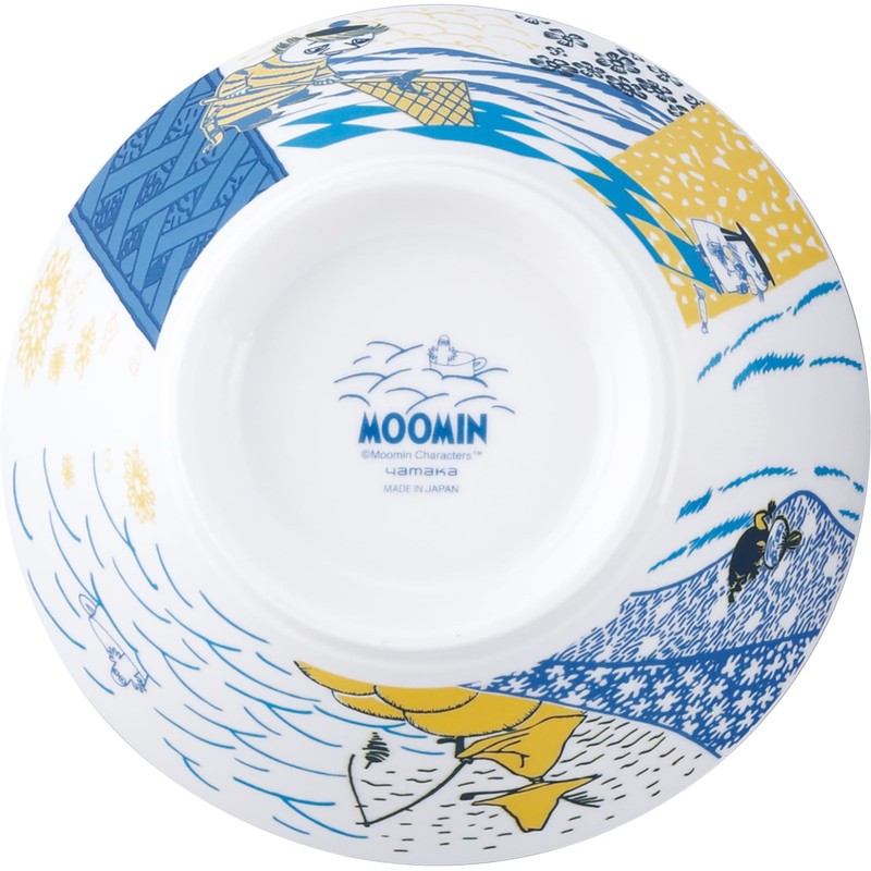 Moomin MM8501-311 Noodle Bowl Noodle Bowl (aina) Series, 33.8 fl