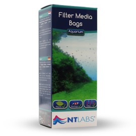 NT Labs Aquarium Filter Media Bags, Tropical and Coldwater Filter Media Holders, Aquarium Filter Accessory, Aquarium Maintenance Product