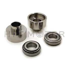 XKMT-Conversion Neck Cup Cups Kit 7/8" to 1" Evo Front End Compatible With Harley Ironhead Sportster [B07NSHF2CL]
