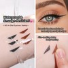2PCS Eyeliner Stamp Set Black & Brown, 2025 New Foldable