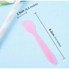 Reusable Mini Make-up Spatulas, 100 pieces,Pink.