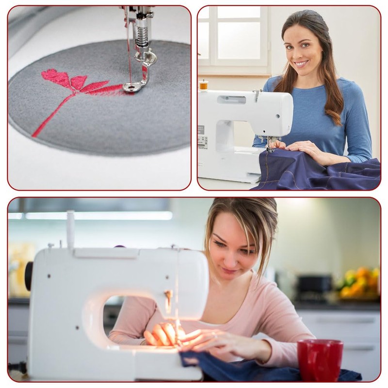 64 Pieces Sewing Thread for Sewing Machine, Sewing Thread Set