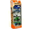 Matchbox MBX Countryside 5 Pack, Jeep Tractor Police + Cargo