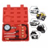 ZENWORYS 8Pcs Petrol Engine Cylinder Compression Tester Kit Gauge Tool