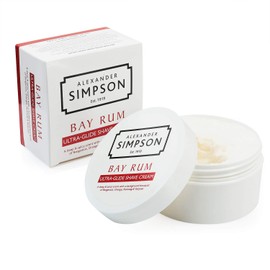 Simpsons bay rum ultra-glide shaving cream
