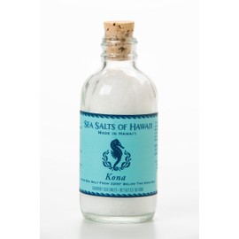 Sea Salts of Hawaii Sea Salts Of Hawaii Pure Kona Deep Sea Salt Hawaiian Sea Salt, 3.5 Ounce Bottle - Made in Hawaii