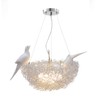 DDBESSIC 5 LED Chandelier Creative Bird Lamp for Dining Room
