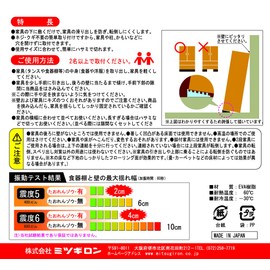 Mitsugiron Taorenzo Earthquake Resistant Wedge Boards