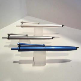 TERZETTI METAL PDA TIP STYLUS BLUE BALLPOINT PEN-IDEAL FOR FEDEX,UPS DRIVERS