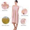 Simple&Opulence Women’s Summer Dresses 100% Linen Beach Sundress Nightgown Long