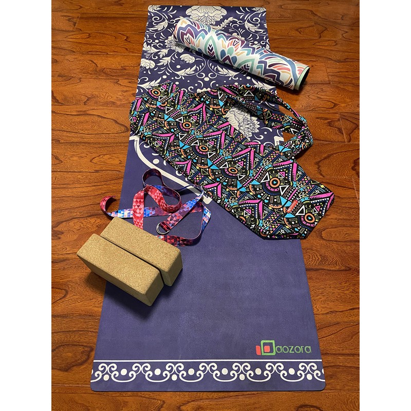 Aozora Yoga Mat Bag Large Yoga Mat Tote Sling Carrier